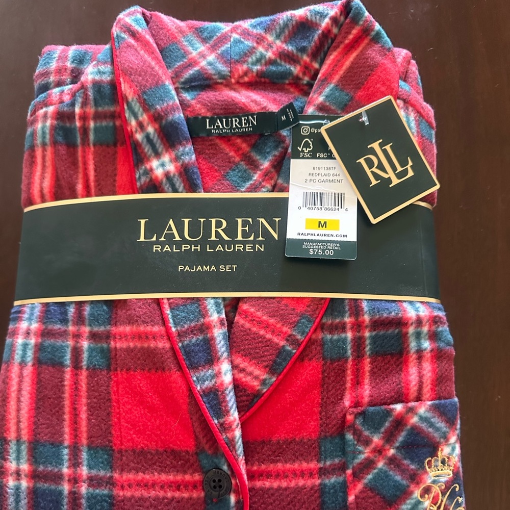 NWT Ralph Lauren pajama set
